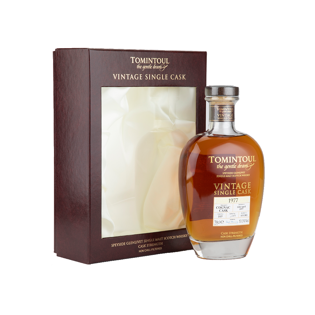 Tomintoul 44 Year Old Cognac Cask - Distilled 1977
