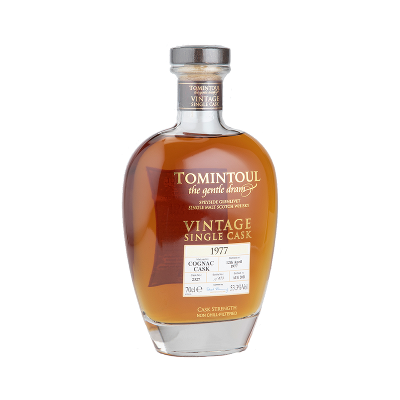 Tomintoul 44 Year Old Cognac Cask - Distilled 1977