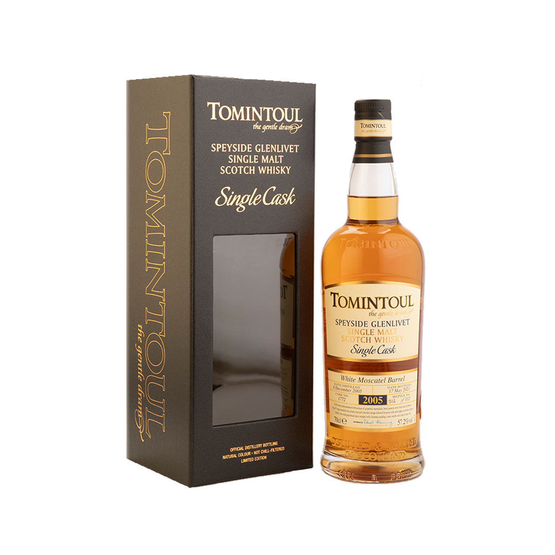 Tomintoul 16 Year Old White Moscatel Barrel - Distilled 2005