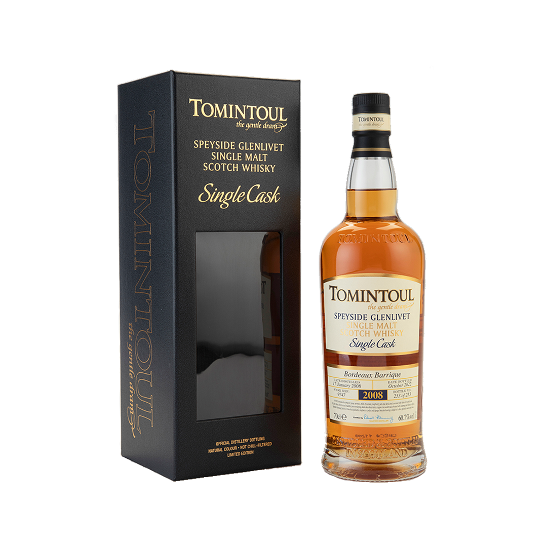Tomintoul 14 Year Old Bordeaux Barrique - Distilled 2008