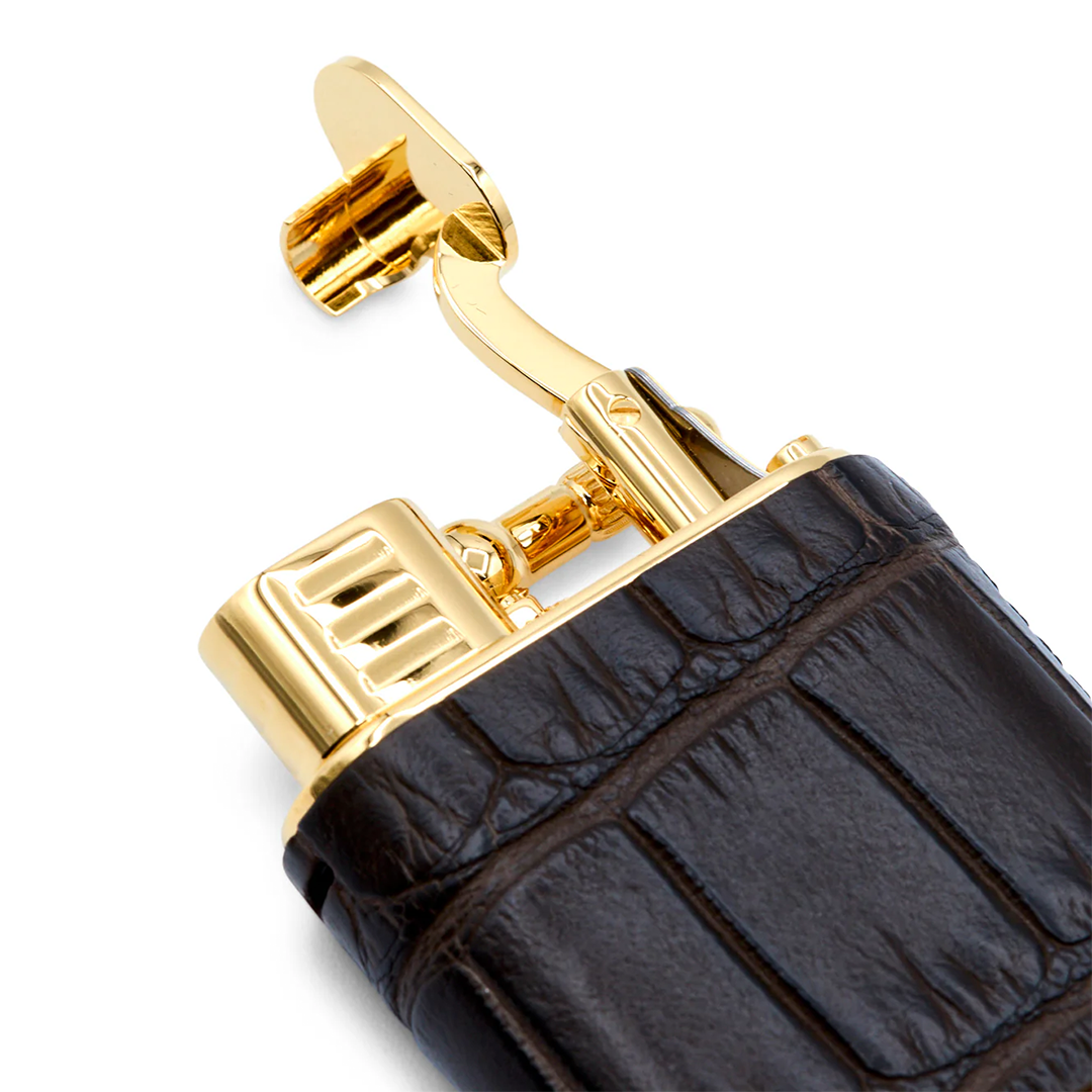 Dunhill Alligator Turbo Brown