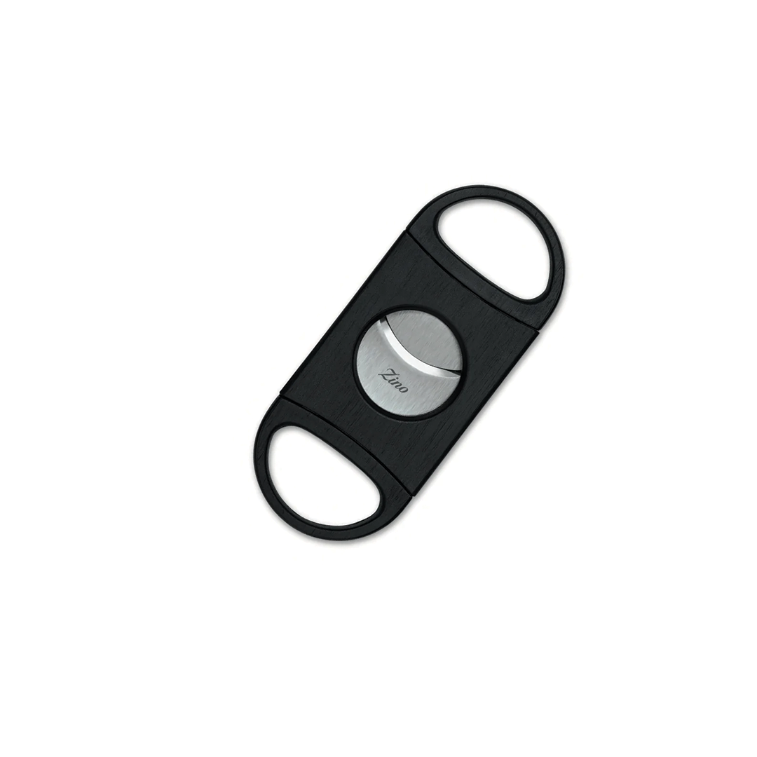 Davidoff INOX シガーカッター Davidoff Stainless Duo Cut, Double Cigar Punch with Key Ring