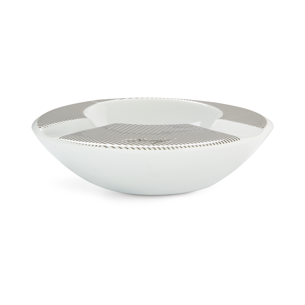 Davidoff 2 Cigar Round Porcelain Ashtray