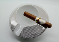 Davidoff 2 Cigar Round Porcelain Ashtray
