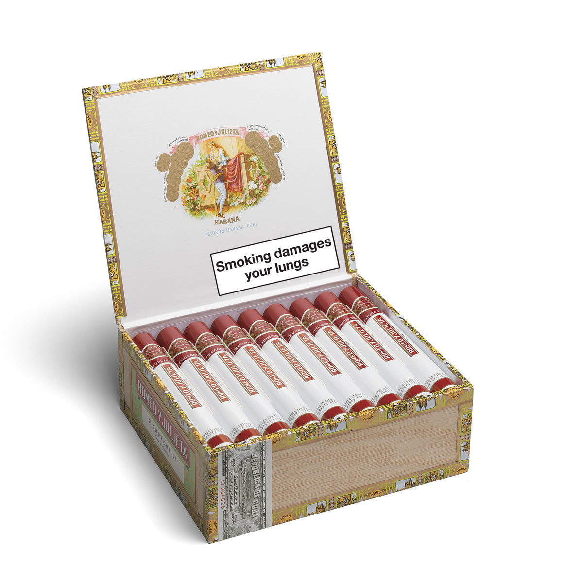 romeo and juliet cigarettes y Julieta 1875 Cigars Romeo y Julieta 1875 Belicoso