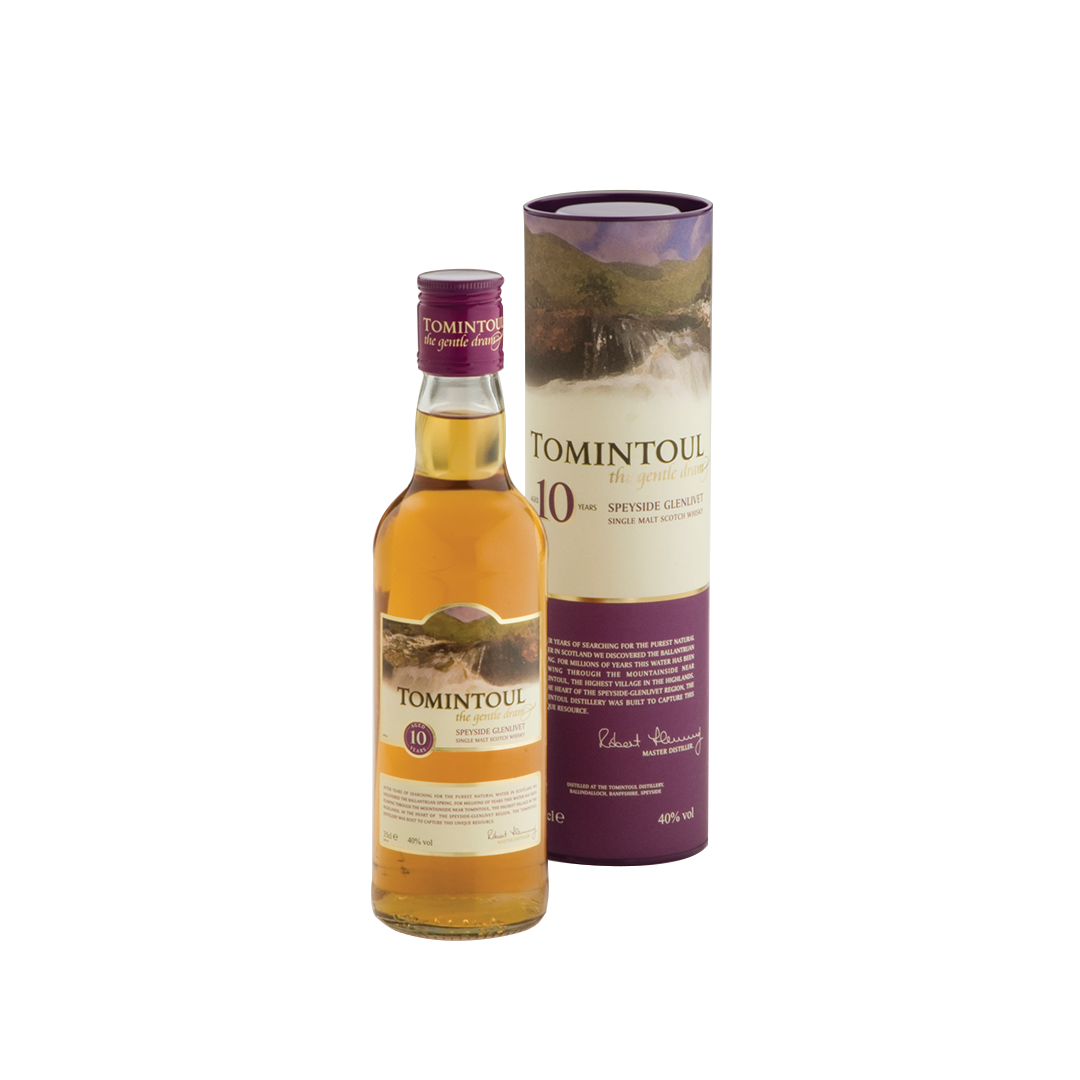 Tomintoul 10 year old – Davidoff London